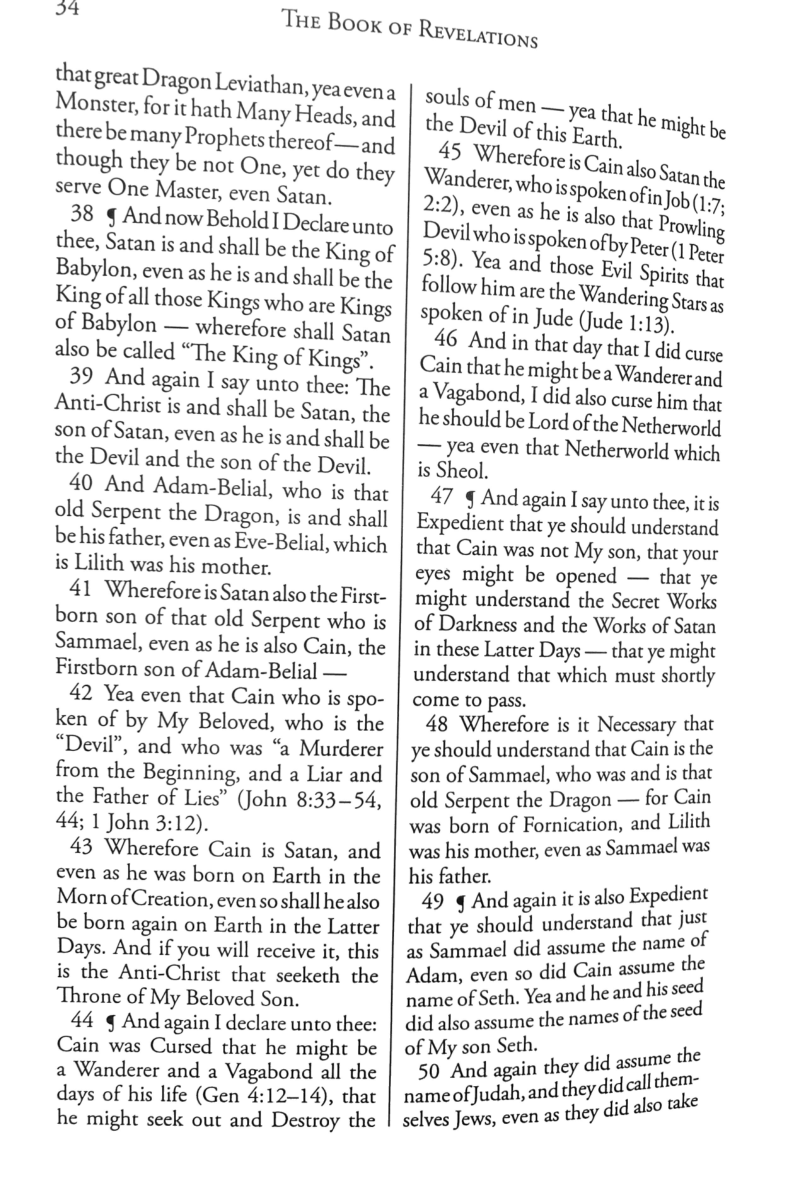 Fred Collier Fred C. Collier records a revelation that explicates various Adam-God ...