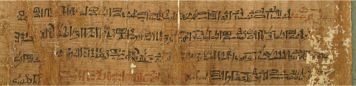 Hieratic text of the Tale of Two Brothers